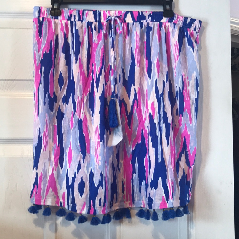 Lilly pulitzer strapless top